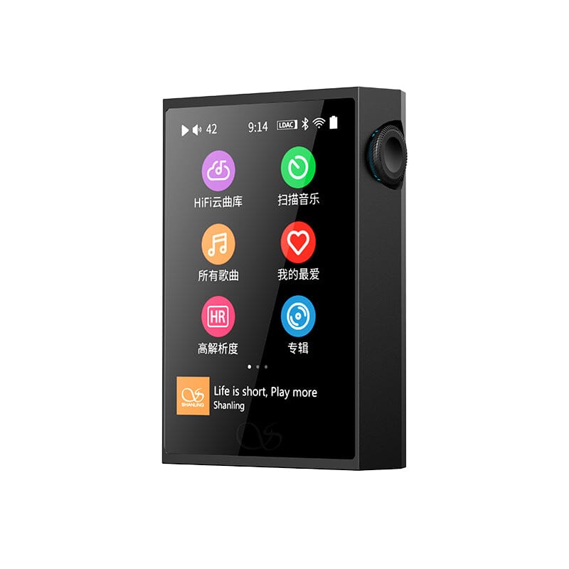 極美品、SHANLING M1s 激し 純正ケース、MicroSD256GB 付き