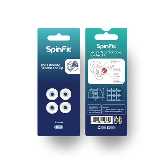 SpinFit CP360 2-pair