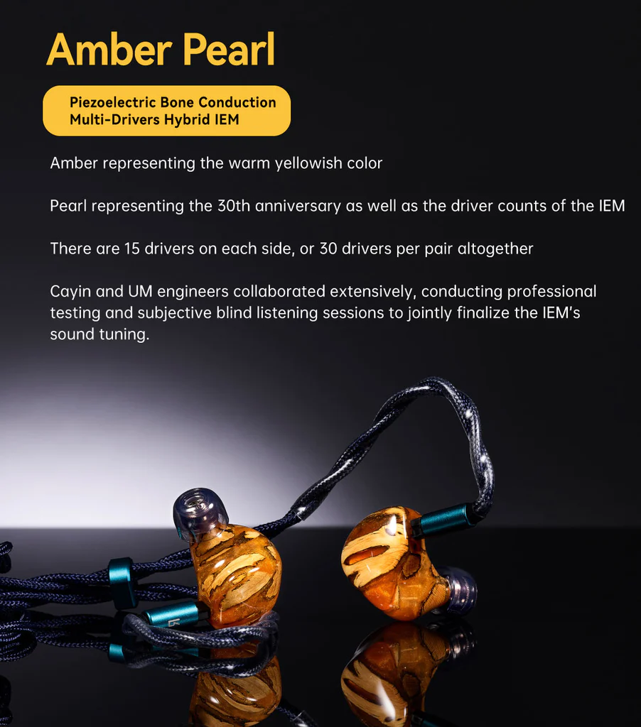 Cayin N30LE + Amber Pearl Anniversary Combo