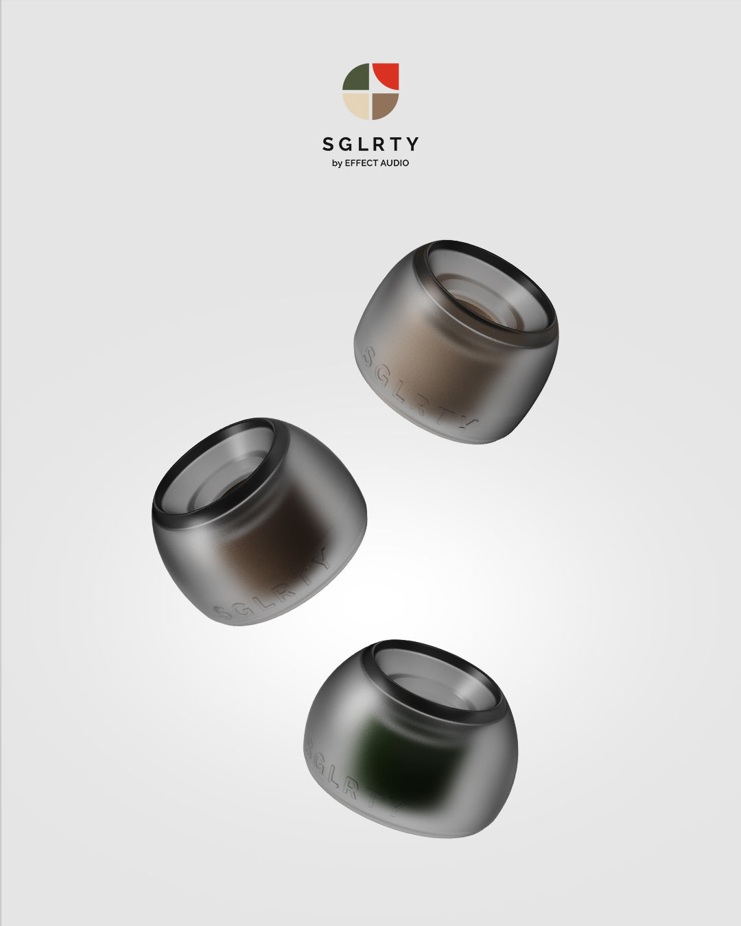 SGLRTY by EFFECT AUDIO - ARC Oval [2-Pairs Pack]