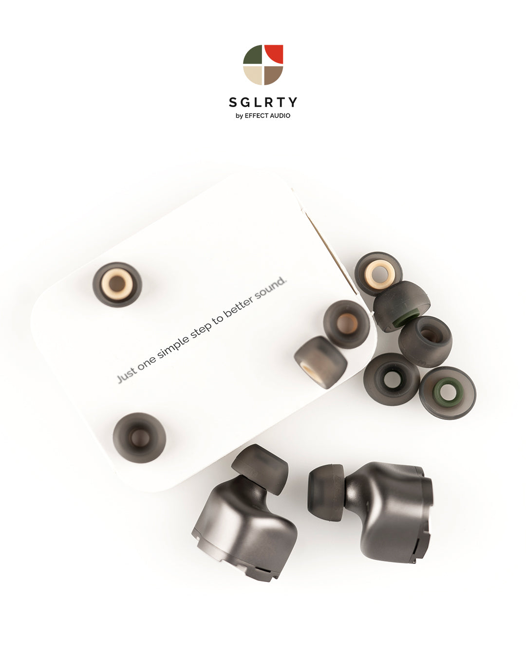 SGLRTY by EFFECT AUDIO - ARC Oval [2-Pairs Pack]