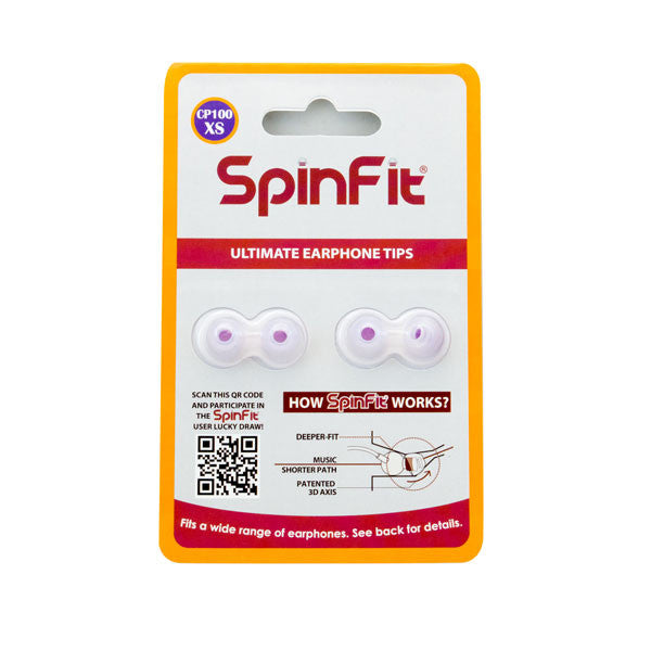 SpinFit 耳塞 2 对装 CP100（适用于大孔）