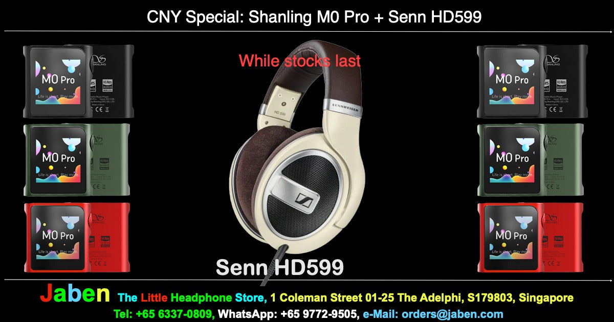 [JABEN COMBO] Shanling M0 Pro & Sennheiser HD599